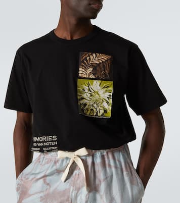 印花棉质针织T恤 | Dries Van Noten