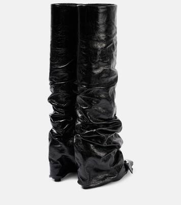 Botas altas Juno 95 de piel | The Attico