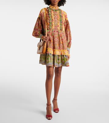 Voyage Imaginaire cotton minidress | Valentino