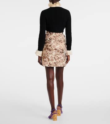 Mini-jupe Après L’Hiver Matelassé | Valentino