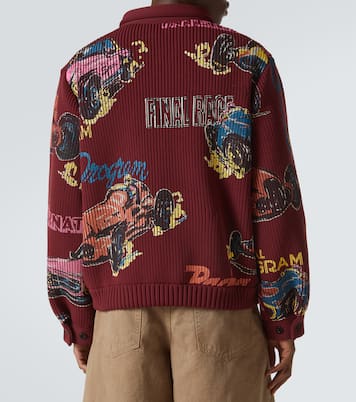 Car Race zip-up sweater | Sacai