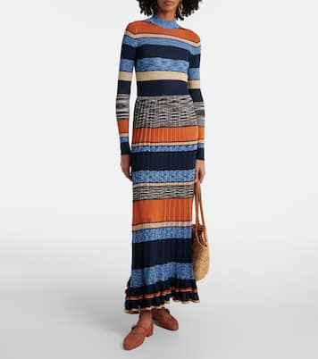 Isobel leather-trimmed mesh ballet flats | Ulla Johnson