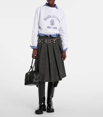 Botas altas Equal de charol | Prada