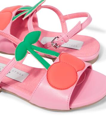 Sandalen aus Lederimitat | Stella McCartney Kids