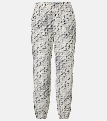 Bedruckte Palazzo-Hose aus Seide und Baumwolle | Tory Burch