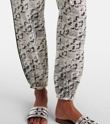 Bedruckte Palazzo-Hose aus Seide und Baumwolle | Tory Burch