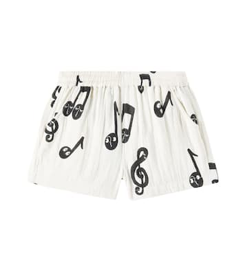 Note cotton muslin shorts | Mini Rodini