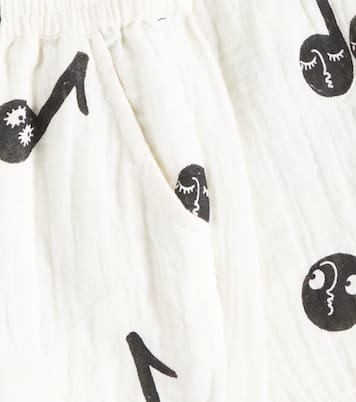 Note cotton muslin shorts | Mini Rodini