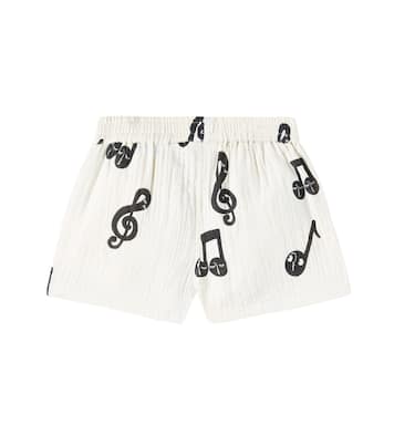 Note cotton muslin shorts | Mini Rodini
