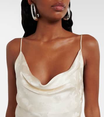 Bridal Maxikleid aus Jacquard | Rotate