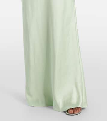 Robe aus Satin | Self-Portrait