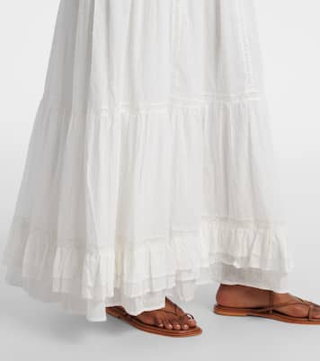 Maxirock Clara aus Baumwolle | Poupette St Barth