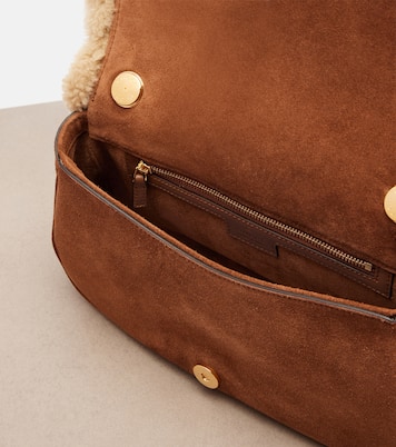 Gucci Blondie Medium suede top-handle bag | Gucci