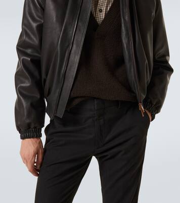 Pantalon slim en coton mélangé | Zegna