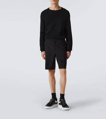 Oversized leather sneakers | McQueen