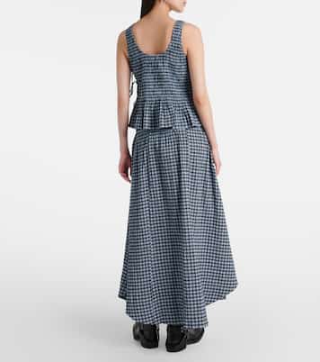 Chemise à carreaux | Ganni