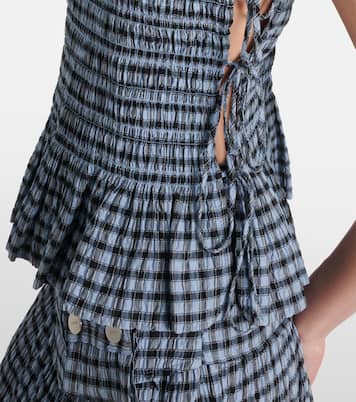 Chemise à carreaux | Ganni