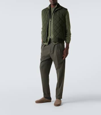 Pull zippé en cachemire | Loro Piana