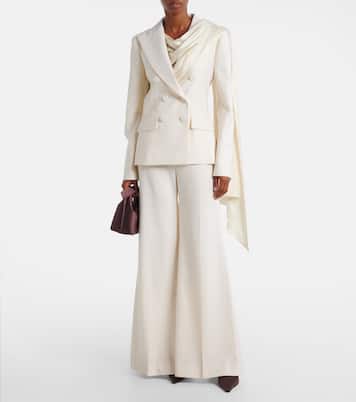 Virgin wool flared pants | Nina Ricci