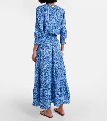 Robe longue La Marquet en coton mélangé | Heidi Klein