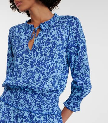 Robe longue La Marquet en coton mélangé | Heidi Klein