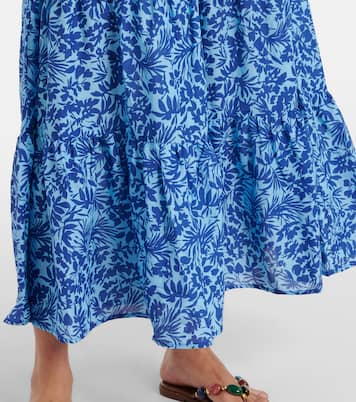 Robe longue La Marquet en coton mélangé | Heidi Klein