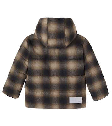 Hilo checked puffer jacket | Molo