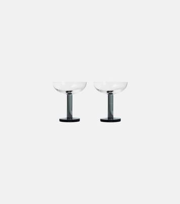 Puck set of 2 coupe glasses | Tom Dixon