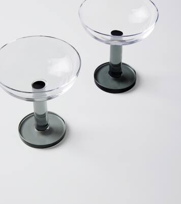 Puck set of 2 coupe glasses | Tom Dixon