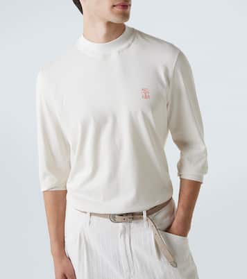 Logo cotton T-shirt | Brunello Cucinelli