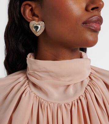 Ohrringe mit Kristallen | Self-Portrait