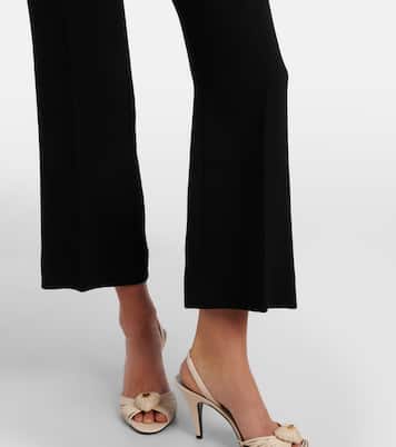 Gerade Hose VGold aus Crêpe | Valentino