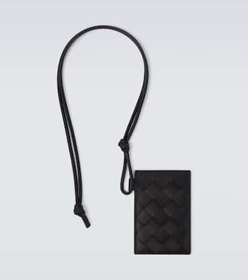 Targhetta bagaglio in pelle Intrecciato | Bottega Veneta