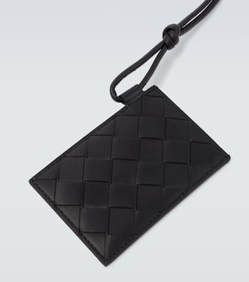 Targhetta bagaglio in pelle Intrecciato | Bottega Veneta