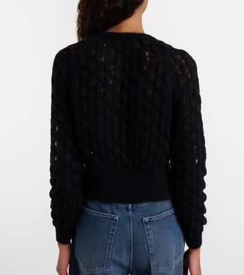 Embellished mohair-blend cardigan | Simone Rocha