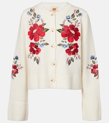 Embroidered wool cardigan | Farm Rio