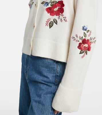 Embroidered wool cardigan | Farm Rio