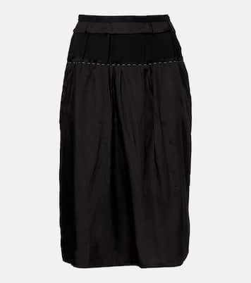 Paneled midi skirt | Maison Margiela