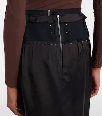 Paneled midi skirt | Maison Margiela