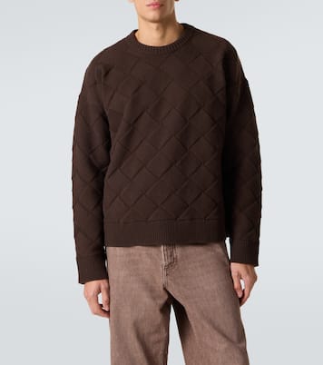 Pull Intrecciato en laine mélangée | Bottega Veneta