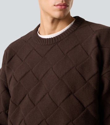 Pull Intrecciato en laine mélangée | Bottega Veneta