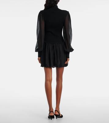 Robe en laine et soie | Frame