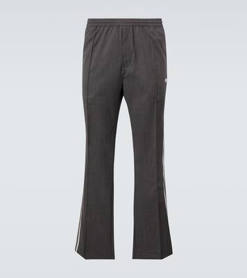 x Wales Bonner wool-blend flared pants | Adidas