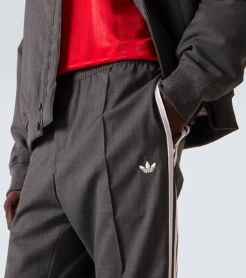 x Wales Bonner wool-blend flared pants | Adidas