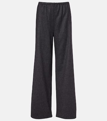 Austin wool and cashmere wide-leg pants | Asceno