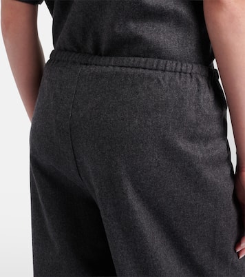 Austin wool and cashmere wide-leg pants | Asceno