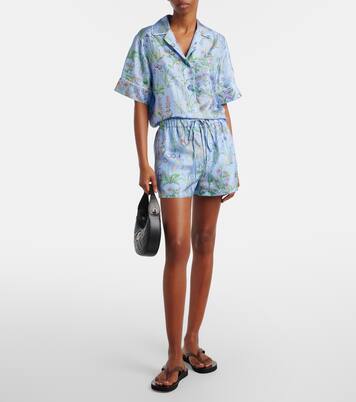 Mila Double G leather thong sandals | Gucci