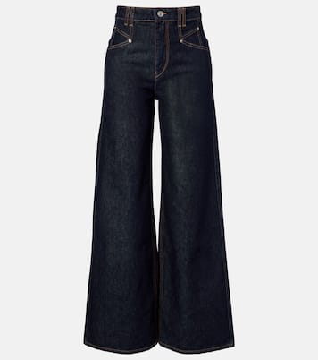 Lemony wide-leg jeans | Isabel Marant
