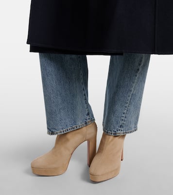 Bottines Martine 110 à plateau | Aquazzura