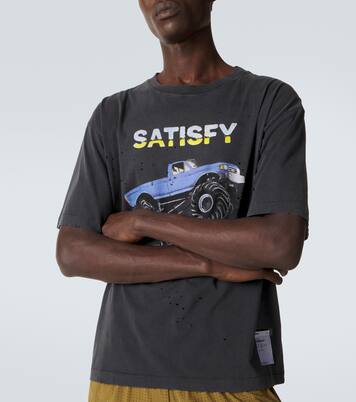 T-Shirt MothTech aus Baumwoll-Jersey | Satisfy